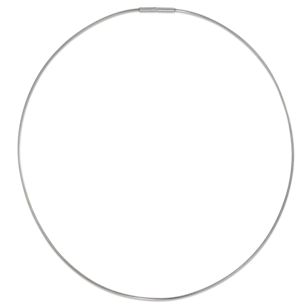 Collier Dieses Herren-Collier aus hochwertigem Edelstahl besticht durch zeitloses Design und robuste Verarbeitung. Die schlichte, elegante Schlange-Kette ist ideal für den Alltag und besondere Anlässe. Pflegeleicht, langlebig und perfekt für jeden stilbewussten Mann. SKT-T12-50