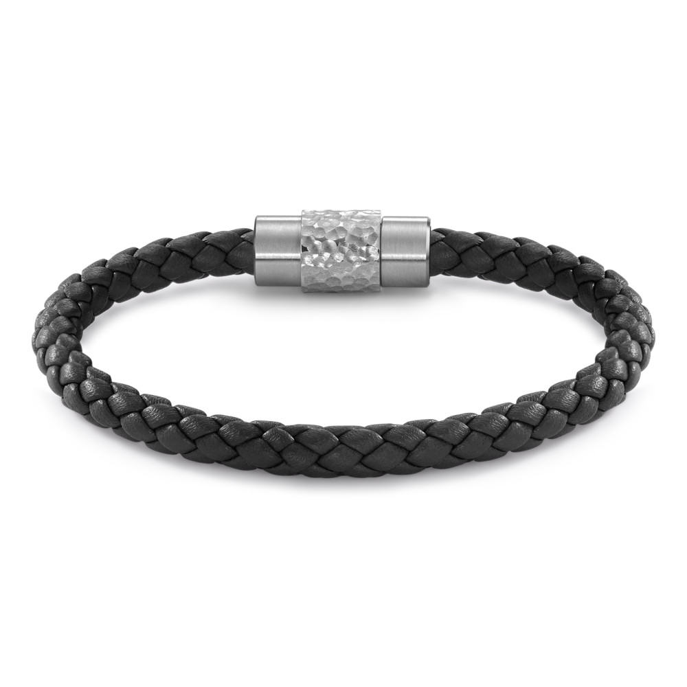 Armband Dieses markante TeNo DyKoN Lederarmband in tiefem Schwarz verbindet moderne Handwerkskunst mit maskuliner Eleganz. Das geflochtene Lederband wird von einem handgearbeiteten Edelstahlverschluss mit einzigartiger Groove-Struktur akzentuiert, der nicht nur optisch überzeugt, sondern auch mit dem innovativen Safe Lock System für sicheren Halt sorgt. Ein stilvolles Accessoire für den modernen Mann - zeitlos, lässig und perfekt für den Alltag oder besondere Anlässe.







 026.0300.D85.19