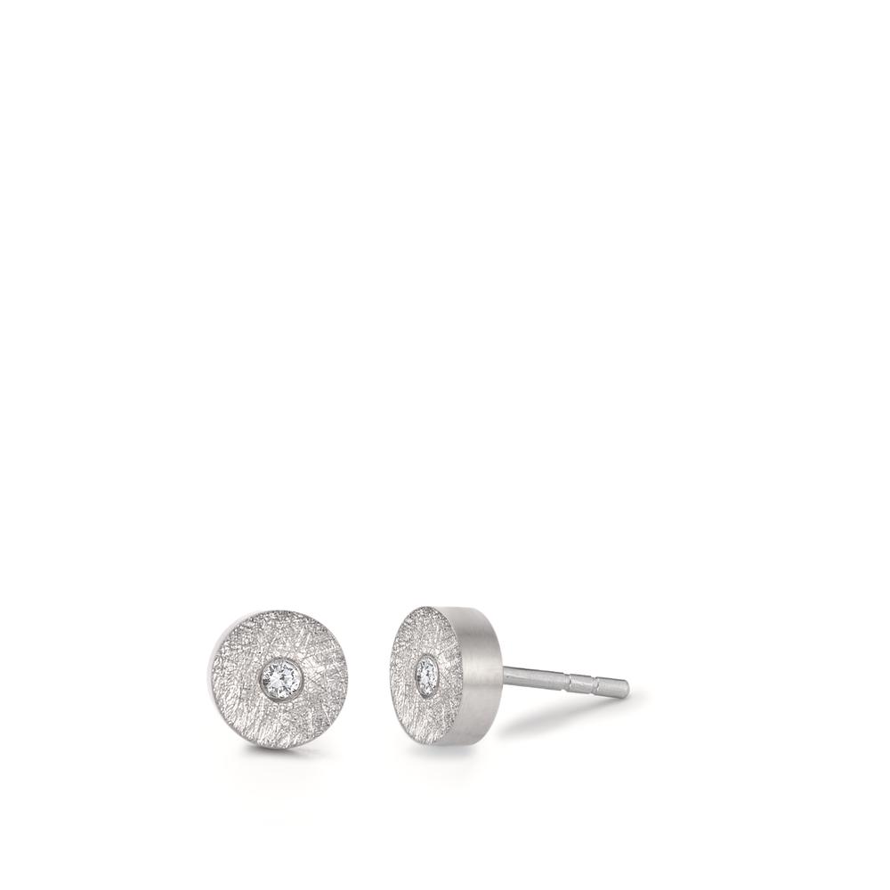 Ohrstecker Kleine Highlights mit Wirkung: Diese Ohrstecker aus eismattiertem Edelstahl vereinen klare Geometrie mit funkelndem Diamantakzent. Das TeNo-Design spielt mit reduzierter Form und spannender Oberfläche - ideal für den Alltag und doch besonders. Für einen rundum stimmigen Look lassen sich die Ohrstecker hervorragend mit dem passenden Ring und Anhänger kombinieren.

 339.4213.