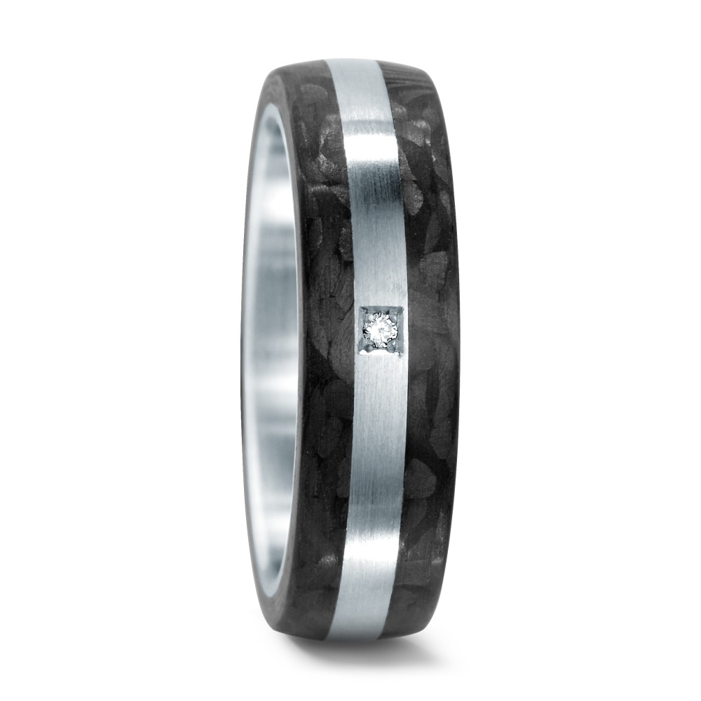 Partnerring Der TeNo-Partnerring strahlt Stabilität und Beständigkeit in einem markanten Design aus. Mit seinem auffälligen Hell-Dunkel-Kontrast und seiner ovalen Form ist er sowohl für Männer als auch für Frauen im modernen Unisex-Look geeignet und beeindruckt als symbolisches Statement und stilvolles Accessoire zugleich. Die Kombination der Materialien verleiht dem Ring eine einzigartige Robustheit und Leichtigkeit, die ihm eine besondere Wertigkeit und Eleganz verleihen. 59650/003/002/1060