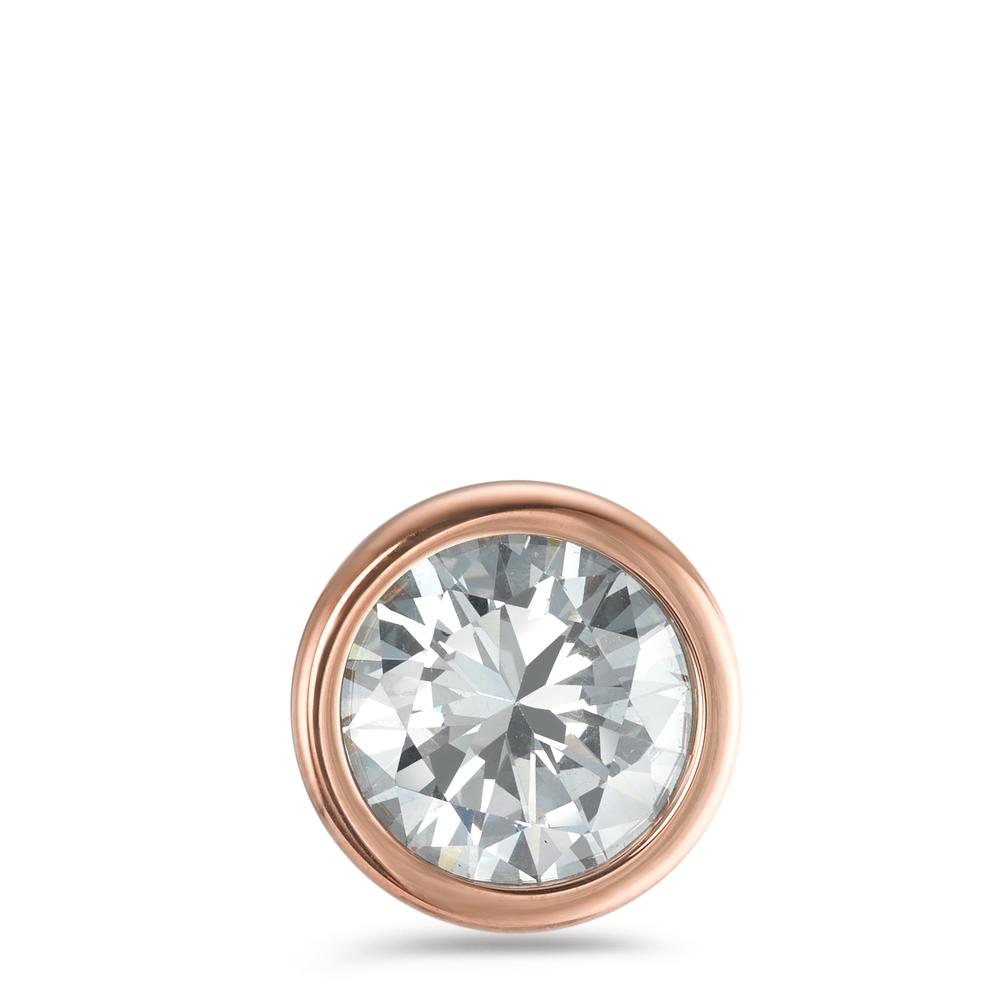 Anhänger Eleganter Damen-Anhänger aus hochwertigem Edelstahl mit funkelndem Zirkonia. Das runde Design in Roségold verleiht jedem Outfit einen strahlenden Akzent. Perfekt für besondere Anlässe oder als stilvolles Geschenk. Langlebig, zeitlos und vielseitig kombinierbar.