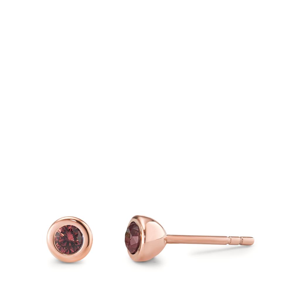 Ohrstecker Dezent, nobel, mit minimalistischem Touch: Die zierlichen Zirkonia in Roségold aus Edelstahl und das puristische Design unterstreichen die Eleganz dieser Ohrstecker. In verschiedenen Farbnuancen erhältlich! Dank ihrer zurückhaltenden Größe sind diese Joy Ohrstecker zum Kombinieren mit anderen Ohrringen und Ohrsteckern perfekt geeignet. 