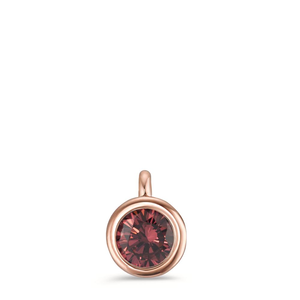 Anhänger Eleganter Damen Anhänger aus hochwertigem Edelstahl mit rosa Vergoldung. Funkelnder, rosa Zirkonia-Stein verleiht diesem Schmuckstück eine stilvolle und feminine Note. Perfekt für jeden Anlass – zeitloses Design trifft auf modernen Chic. Ein Must-have für Ihr Schmuck-Set!
