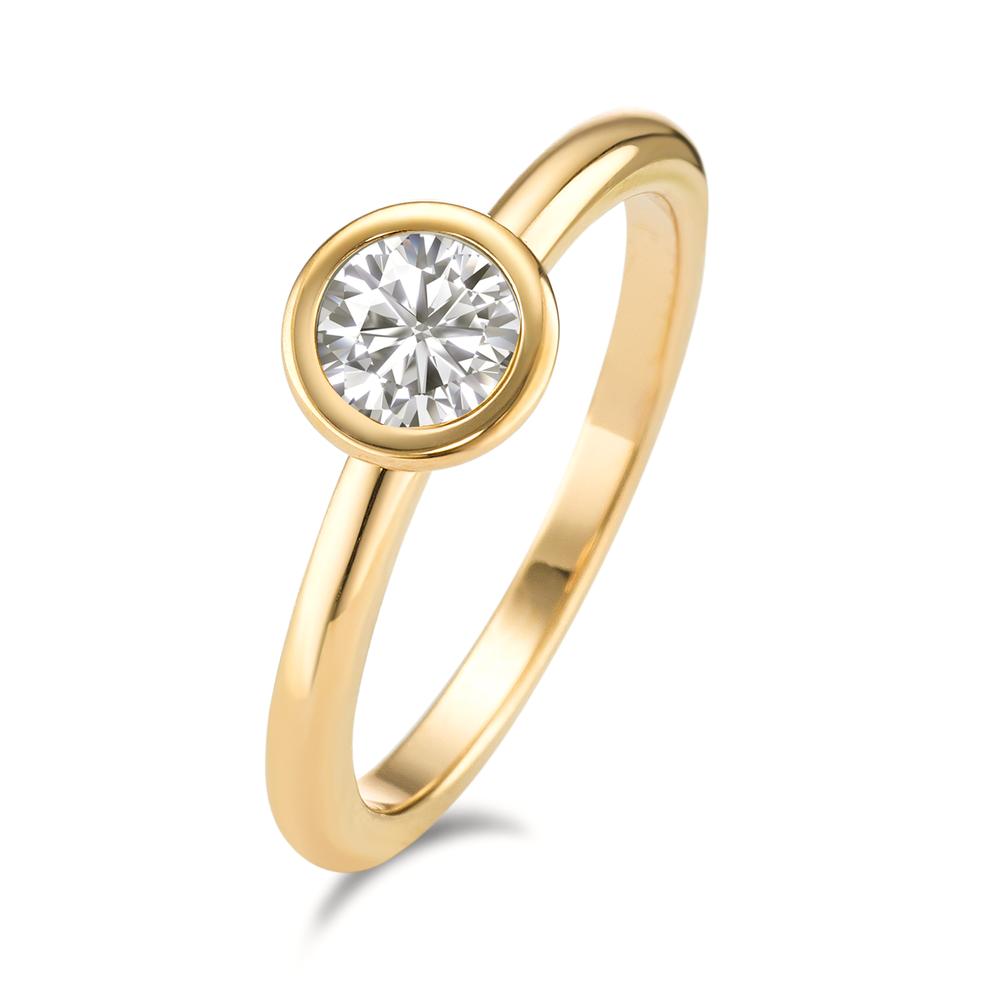 Fingerring Ob im Büro oder am Abend %u2013 an Ring- oder Mittelfinger gesteckt, kommt der Ring Joy mit seinem funkelnden Crystal-White-Zirkonia besonders gut zur Geltung. Durch seine filigrane Ringschiene kann er sowohl einzeln als auch in Kombination eines weiteren Joy Ringes getragen werden. In der TeNo Linie Joy entstehen immer wieder neue, aufregende und ganz individuelle Looks. 