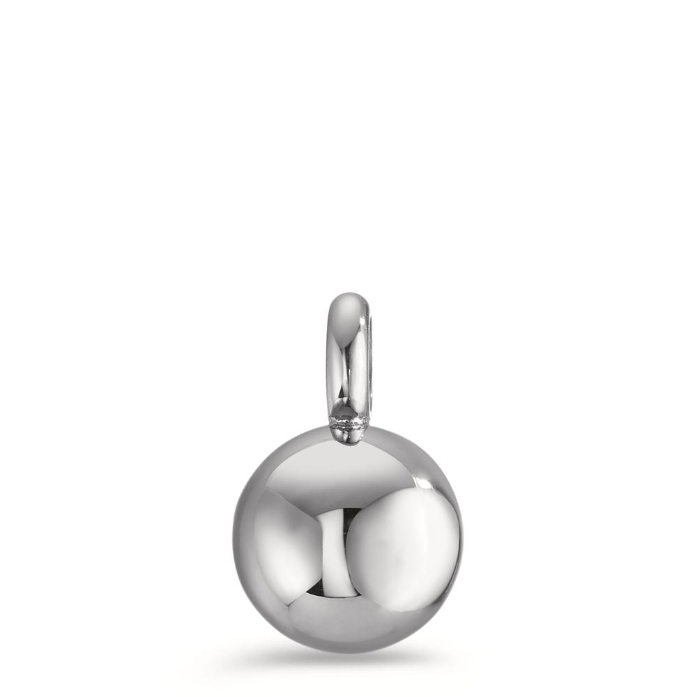 Anhänger Der schlichte Kugel Charm-Anhänger Bola aus glänzendem Edelstahl kann nach Lust und Laune mit anderen TeNo Design Anhängern kombiniert werden. Wunderschön auch separat als eleganter Eyecatcher an feinen Ketten und Armbändern sowie an unseren Basic Creolen - für alle Verschlüsse bis zu 2,9 mm Durchmesser geeignet. 