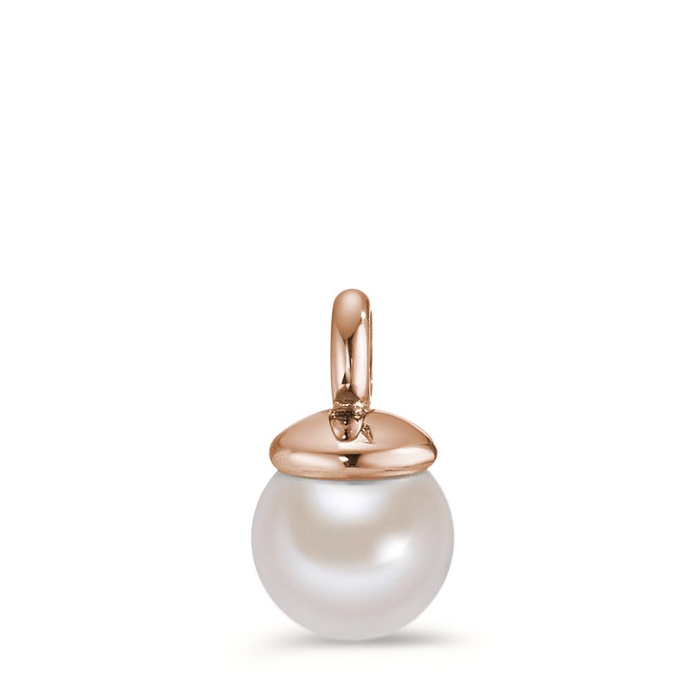 Anhänger Der TeNo Pearl Drop Anhänger Arya Rosé mit weisser Muschelperle kann einzeln getragen oder zusammen mit anderen Charm-Anhängern kombiniert werden. Ideal passend dazu ist die TeNo Essential Edelstahlkette in Rosé. 