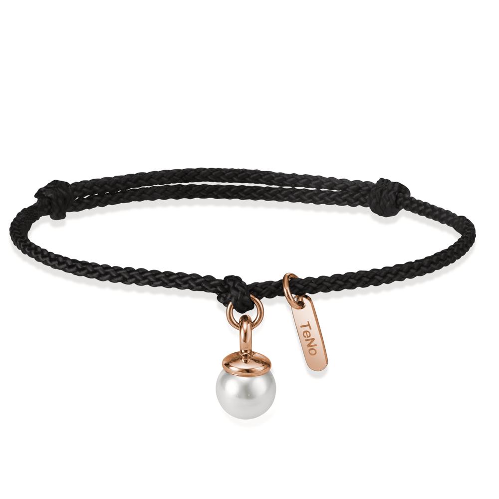 Armband Unaufgeregt, dezent und minimalistisch: Dieses Pearl Drop Armband Arya von TeNo ist ein stylisher Begleiter für das ganze Jahr. Der roséfarbene Charm-Anhänger mit weisser Muschelperle ist stets ein edler Hingucker und ideal zu jedem Look und Style kombinierbar. 