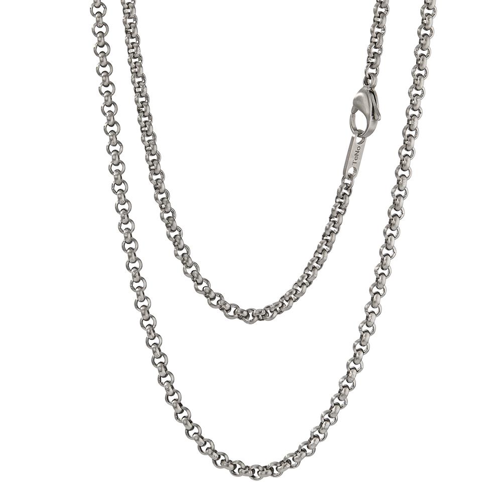 Halskette Diese hochwertige Unisex Erbs-Halskette von TeNo besticht durch ihre zeitlose Eleganz und Robustheit. Gefertigt aus langlebigem Edelstahl, ist sie mit einem sicheren Karabinerverschluss ausgestattet, der für ein bequemes Handling und sicheren Halt sorgt. Die fein polierten Erbsglieder verleihen der Kette eine klassische Optik, die sowohl für den täglichen Gebrauch als auch für besondere Anlässe geeignet ist. Kombinieren Sie sie mit einem stilvollen Anhänger oder tragen Sie sie solo, um Ihrem Outfit einen eleganten Touch zu verleihen. Perfekt für alle, die Wert auf Qualität und Design legen. 
