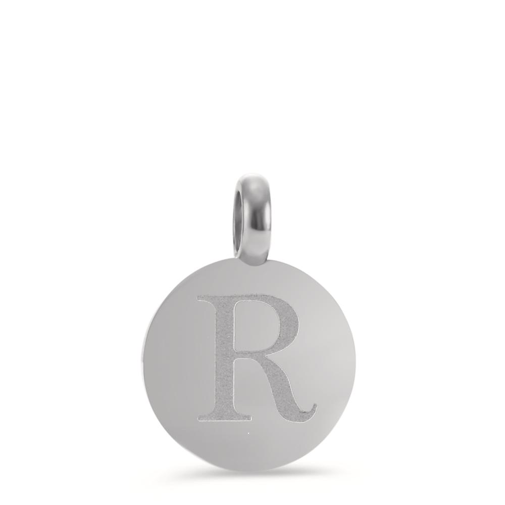 Anhänger Zeitlos eleganter Damen-Anhänger aus hochwertigem Edelstahl. Rundes Design mit dezent graviertem Buchstaben "R". Perfekt als persönliches Geschenk oder zur individuellen Schmuckgestaltung. Rostfrei, langlebig und angenehm zu tragen – ein stilvoller Begleiter für jeden Tag.