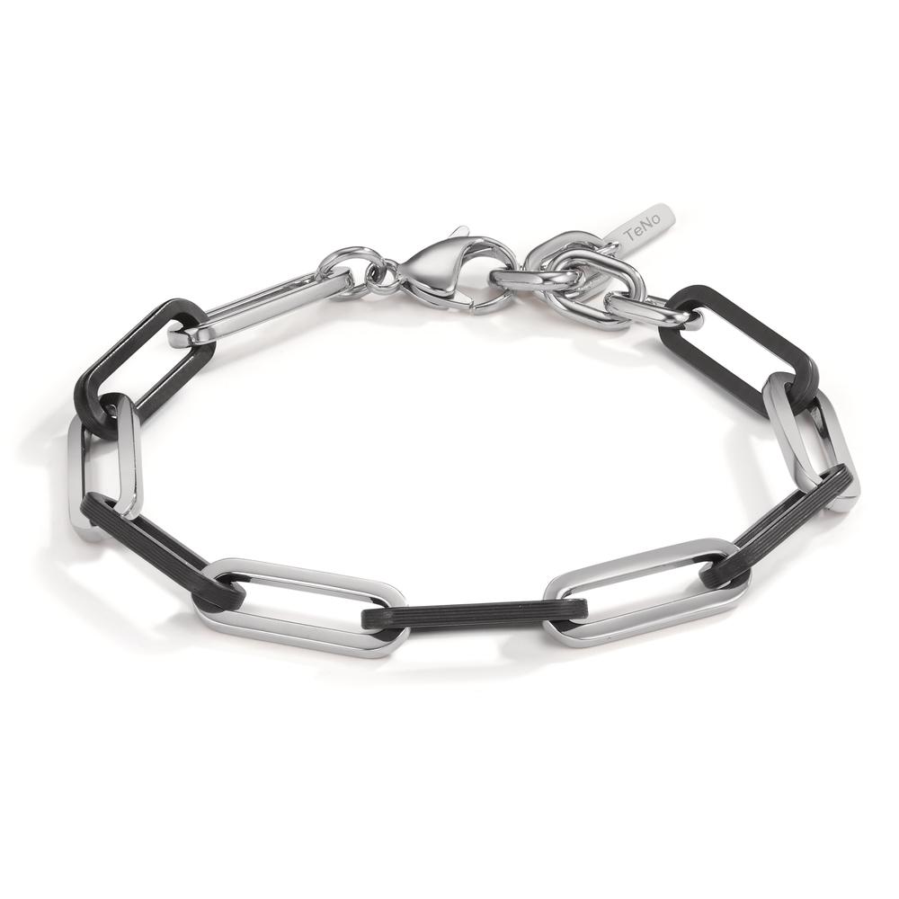 Armband Unkonventionell, zeitlos und langlebig: Mit dem Soho Armband "Silver" aus Edelstahl und Carbon sind Liebhaberinnen des klassischen Minimal Chics mit wenig Aufwand schnell gestylt. Das klare, unaufgeregte Design und die hochwertige Verarbeitung dieses Armbands lässt flüchtige Trends unserer Zeit überdauern. Erhältlich in den Farben Silber, Roségold sowie Gold. 