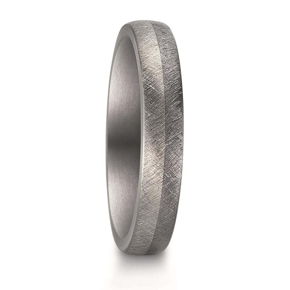 Partnerring Eleganter Herren-Partnerring aus 999er Tantal und 500er Palladium. Der Ring besticht durch seine moderne, matte Oberfläche und die harmonische Kombination der hochwertigen Materialien. Perfekt für stilbewusste Männer, die Wert auf Individualität und Langlebigkeit legen. 59768/007/000/XU00